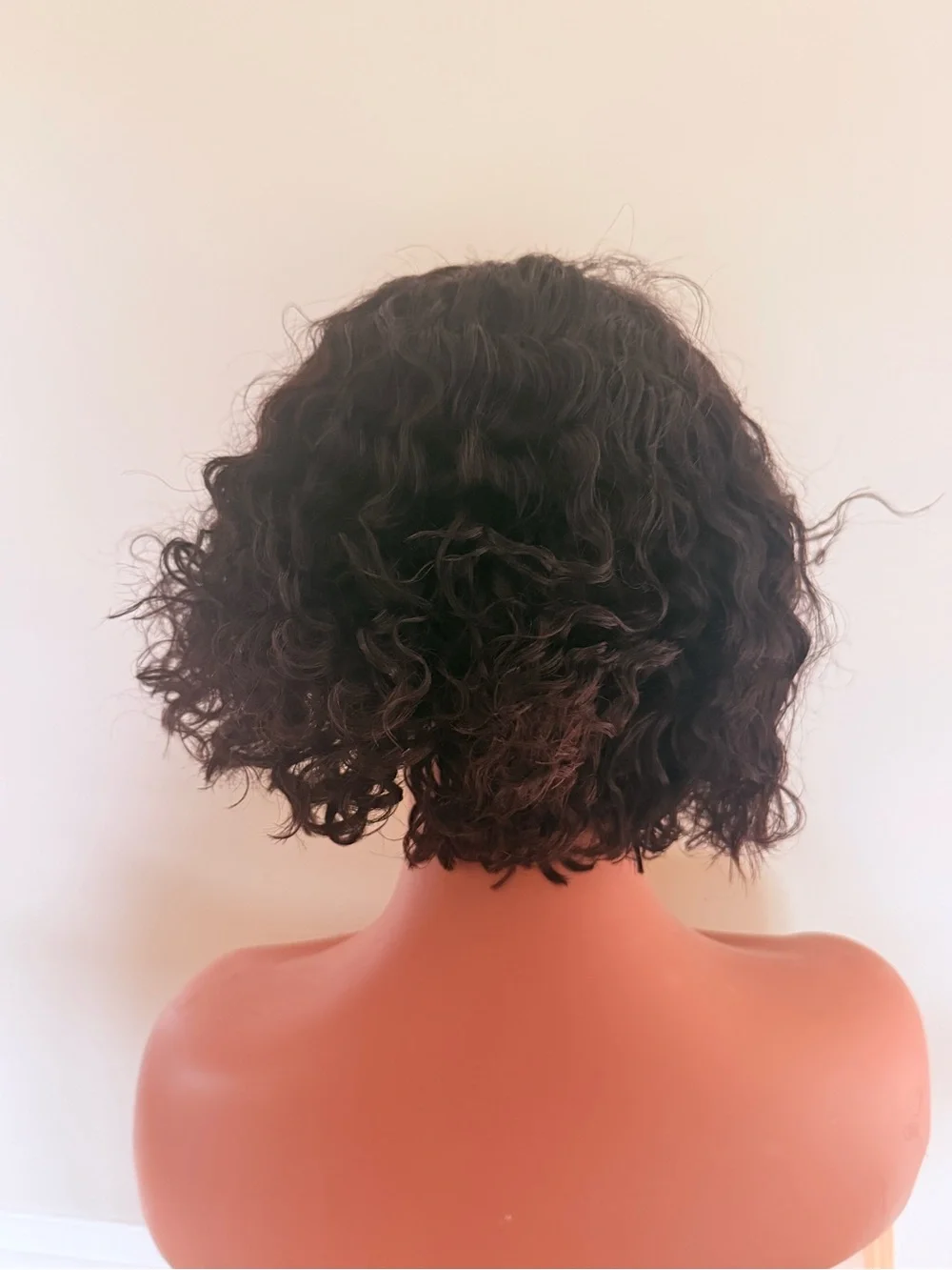HUMAN HAIR Wig 13x6 Frontal Lace 180% Density HD Lace 6” deep wave